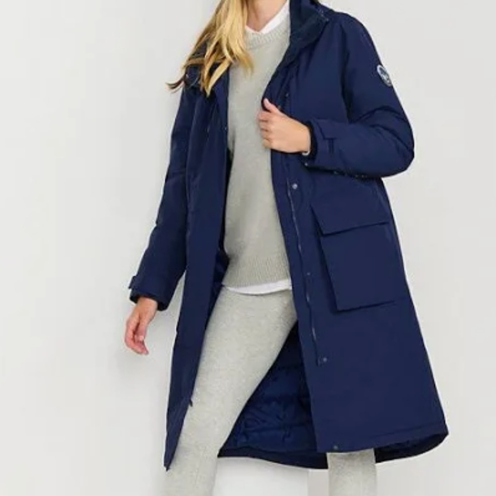 Lands' End Navy Blue Winter Coat NWT - Picture 4 of 6